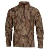 NATURAL GEAR LAYERING FLEECE 1/4 ZIP PULLOVER 2 NATURAL GEAR LAYERING FLEECE 1/4 ZIP PULLOVER