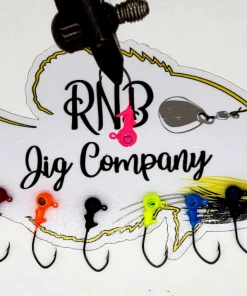 Bmtoutdoors RNB EYEHOLE ROUNDHEAD JIGS Crappie Jig Heads