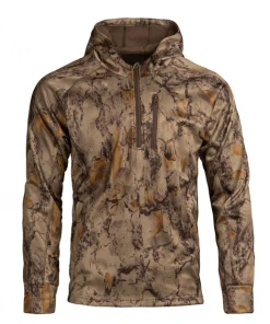 Bmtoutdoors Jackets NATURAL GEAR FULL DRAW 1/4 ZIP HOODIE