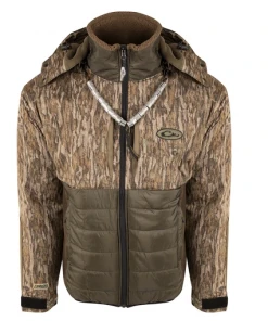 Bmtoutdoors Jackets DRAKE LST Guardian Flex™ Double Down Eqwader™ Full Zip With Hood