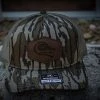 Bmtoutdoors Hats BMT LEATHER PATCH HAT BOTTOMLAND