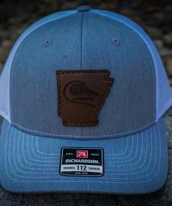 BMT Outdoors BMT LEATHER PATCH ARKANSAS HAT