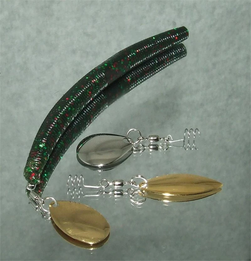 TALON LURES TALON WORM BLADES COLORADO NICKEL Hooks & Terminal Tackle 4 TALON LURES TALON WORM BLADES COLORADO NICKEL Hooks & Terminal Tackle