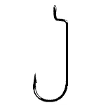 Gamakatsu Worm Hooks Offset Shank (Round Bend) 5 PACK Hooks & Terminal Tackle