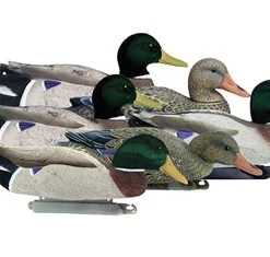 Duck Higdon Battleship Mallard Foam Filled, Flocked Heads