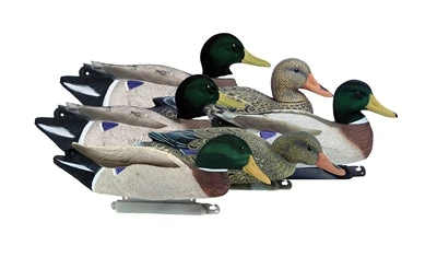 Duck Higdon Battleship Mallard Foam Filled, Flocked Heads 3 Duck Higdon Battleship Mallard Foam Filled, Flocked Heads