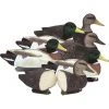 Higdon Battleship Powers' Pack, Foam Filled, 3 Mallard Drakes Flocked Heads 3 Black Ducks 1 Higdon Battleship Powers' Pack, Foam Filled, 3 Mallard Drakes Flocked Heads 3 Black Ducks