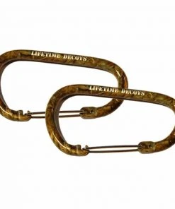 LIFETIME DECOYS Accessories LIFETIME TEXAS RIG CARABINER 2PK